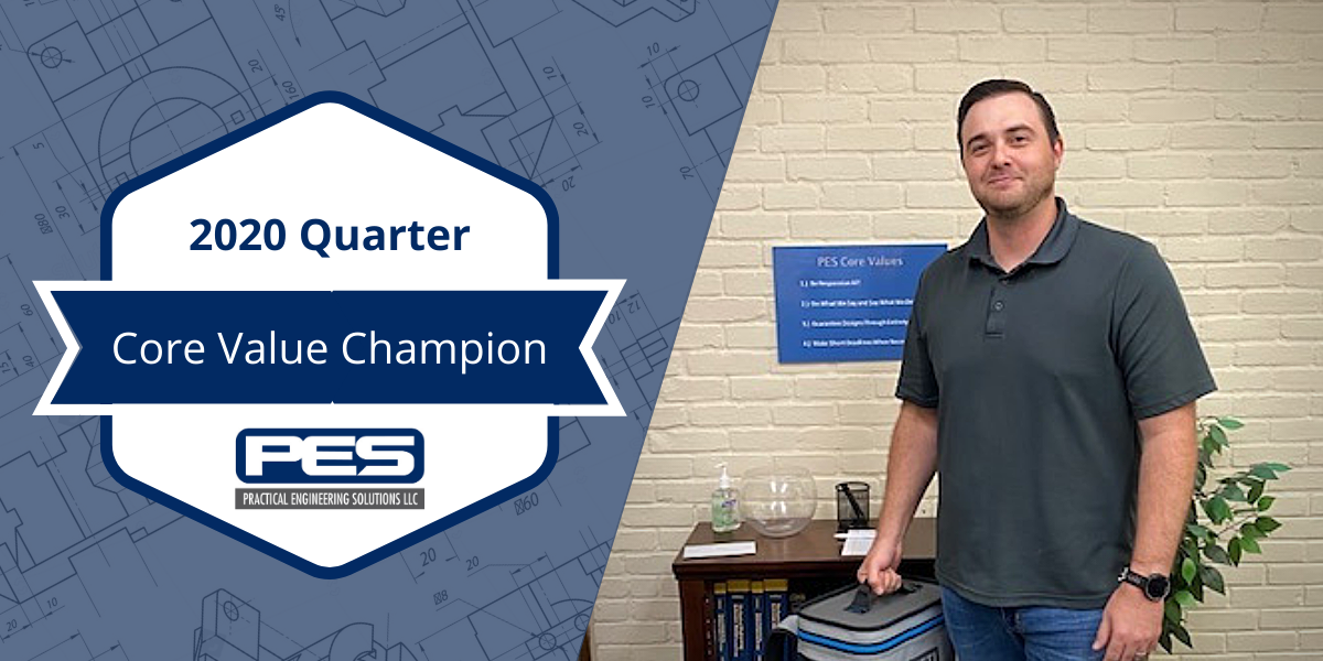 PES Core Value Champion: Tyler Cook